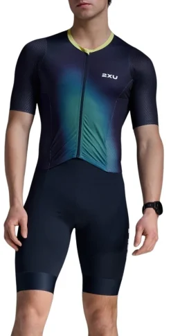 Aero Hex Short Sleeved Trisuit