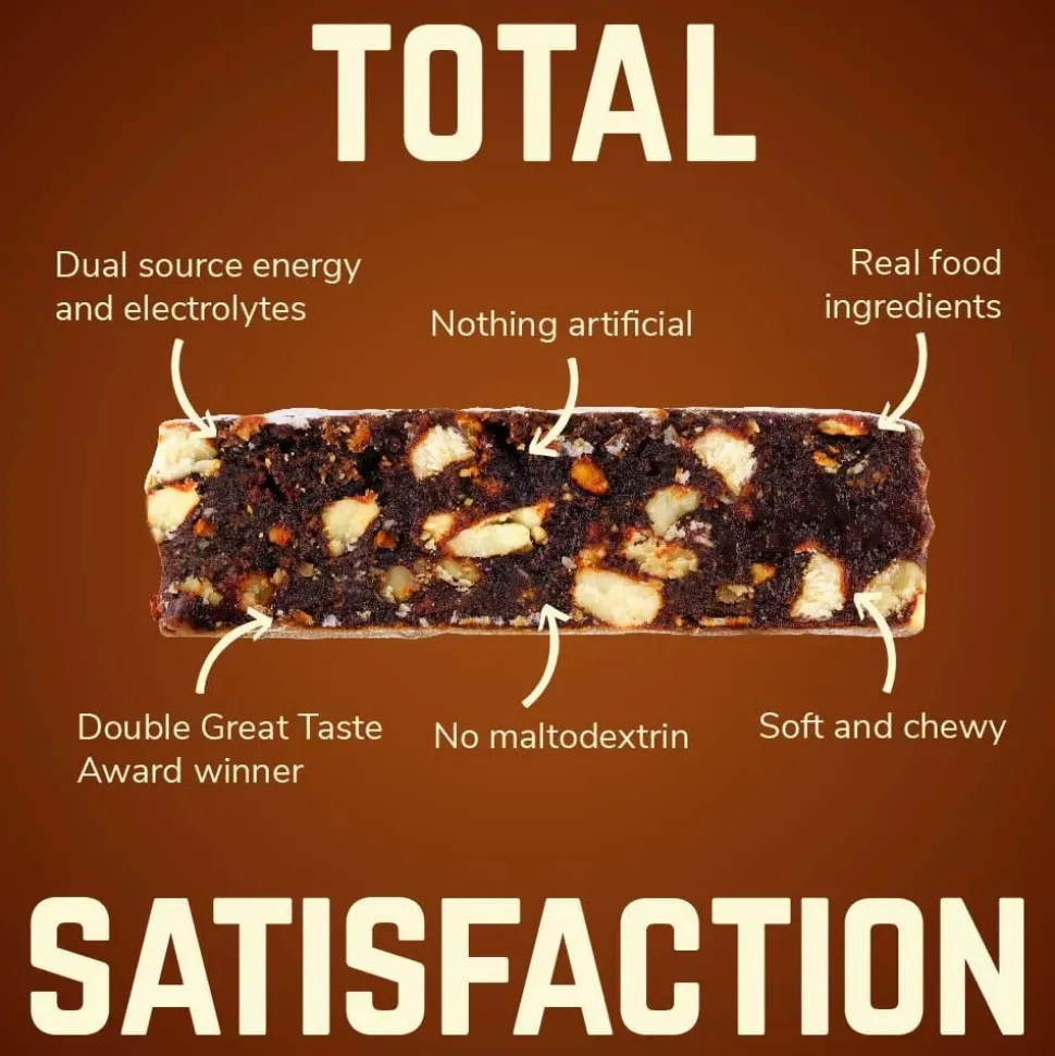 Avanti Natural Energy Bar with Sea Salt Box of 12 x 62g Bars