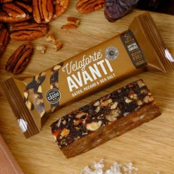 Avanti Natural Energy Bar with Sea Salt Box of 12 x 62g Bars