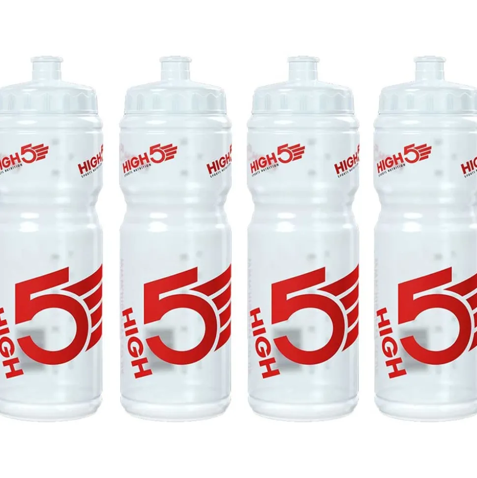 Clear Water Bottle 750ml Big Bundle (4 Bottles)