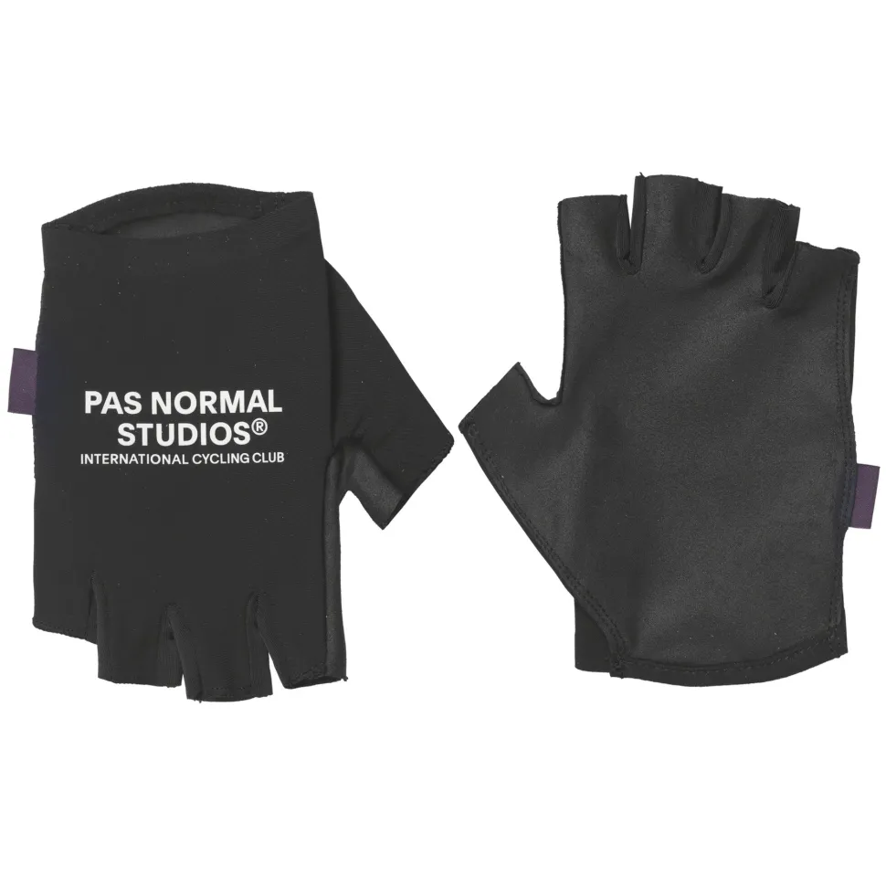 Logo Race Fingerless Cycling Gloves