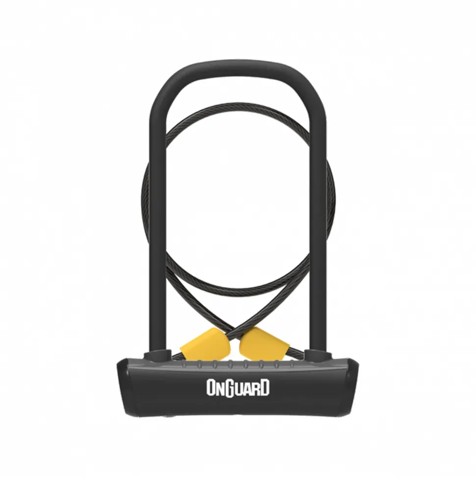 Neon D-Lock and Cable