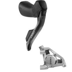 Red eTap AXS E1 Bike Lever and Caliper Brake Set