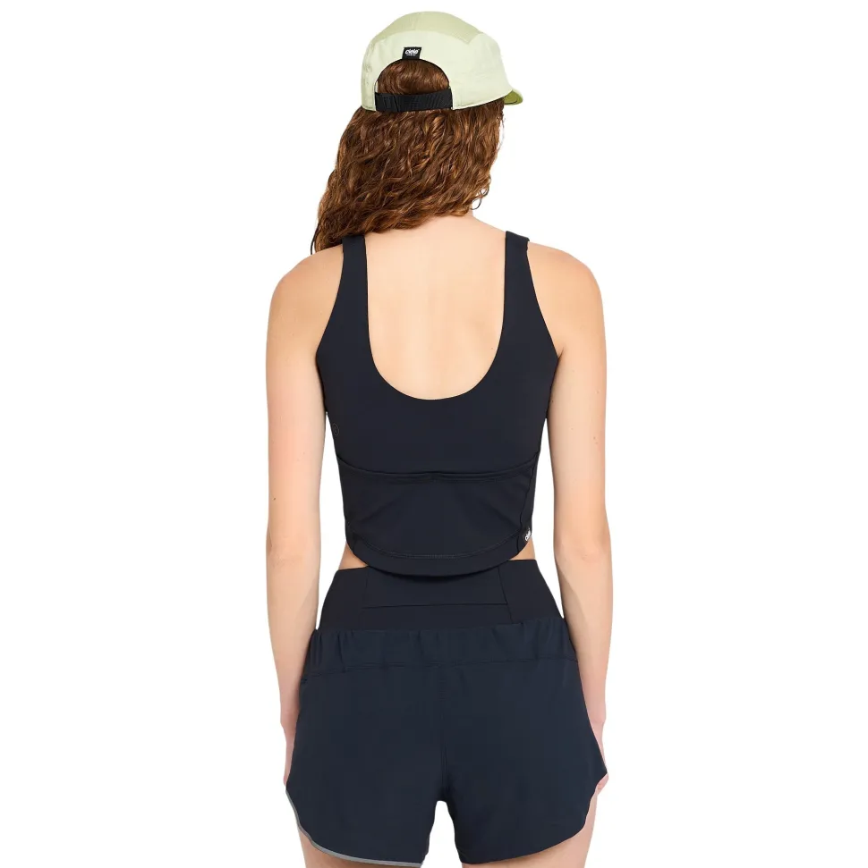 TRNTankBra Women's Sports Crop Top with Built in Bra