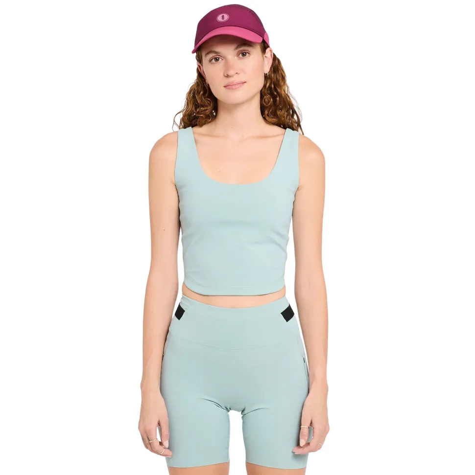TRNTankBra Women's Sports Crop Top with Built in Bra