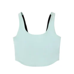 TRNTankBra Women's Sports Crop Top with Built in Bra
