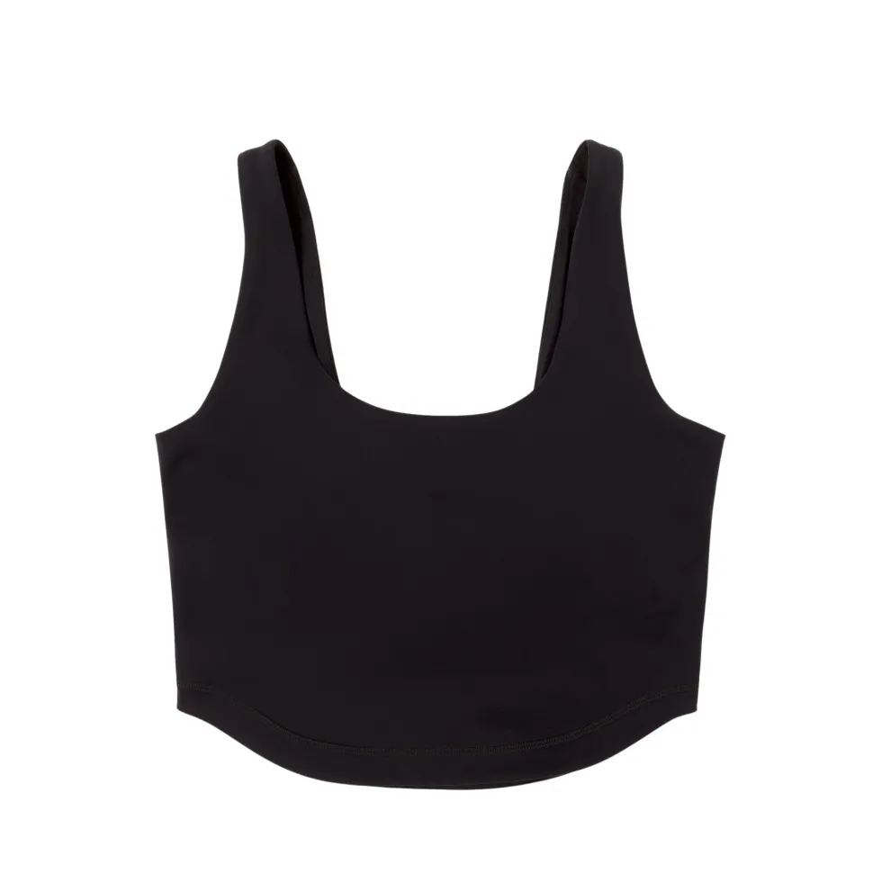 TRNTankBra Women's Sports Crop Top with Built in Bra