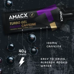 Turbo 1:0.8 Energy Gels (with caffeine) (12 x 60ml)