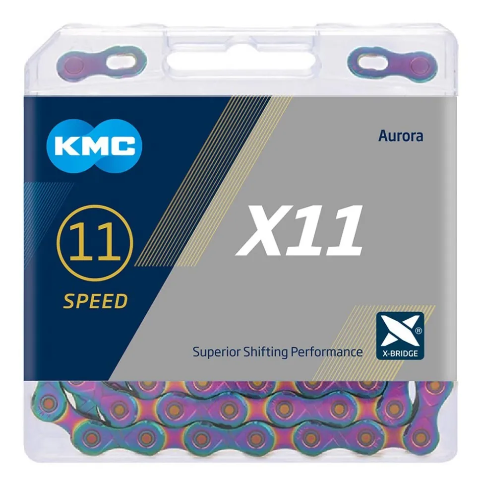 X11 Aurora Blue Bicycle Chain